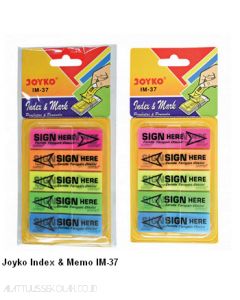 Gambar Joyko Index & Memo IM-37 Sticky Note Pesan Tempel merek Joyko