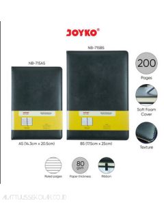 Gambar Joyko Notebook NB-715A5 Buku Tulis Catatan Diary Agenda Bergaris Spiral Hard Cover  merek Joyko