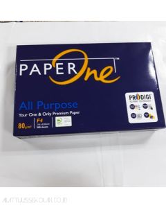PaperOne F4 80 gr Kertas Fotocopy Print HVS Putih