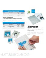 Jual Plastik folder seleting resealable Bantex 2090 Document Pocket A4 with Flap termurah harga grosir Jakarta
