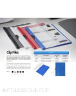 Gambar Map Plastik Dokumen Bantex 3261 Clip File FC , Metal Clip merek Bantex