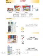 Jual Pena Warna Menggambar dan Melukis Joyko Color Pen CLP-35 (12 Color) terlengkap di toko alat tulis
