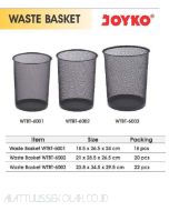 Gambar Joyko Waste Basket WTBT-6002 Tempat Sampah Jaring Bulat merek Joyko