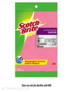 Katalog alat-alat kantor 3M Scotch Brite,  3M Scotch Brite Lap Dapur Micro fiber harga normal 39500 di Supplier Alat Tulis Bina Mandiri Stationery