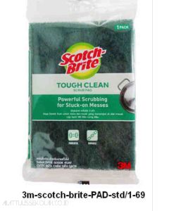 Katalog alat-alat kantor 3M Scotch Brite,  3M Scotch Brite Tough Clean Scrub Pad 1EA harga normal 8400 di Supplier Alat Tulis Bina Mandiri Stationery