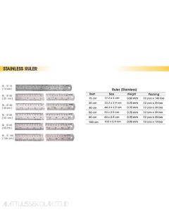 Toko Atk Grosir Bina Mandiri Stationery Jual Penggaris Besi Panjang Joyko Stainless Ruler