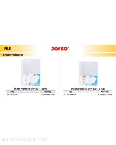 Toko Atk Grosir Bina Mandiri Stationery Jual Joyko Sheet Protector SHP-201-10 (F4)