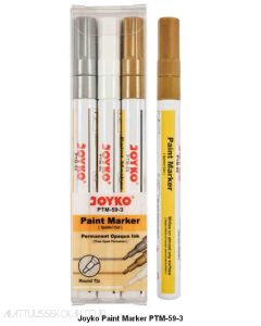 Spidol Paint Marker Joyko PTM-59-3 di Toko Bina Mandiri Stationery - Distributor Perlengkapan Sekolah dan Kantor