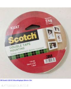 Katalog 3M Scotch harga murah & terjangkau, Image ATK Sekolah SIPLAH 3M Scotch 110-5C Mounting Tape 18mm x 5m harga normal 61500 di Distributor ATK Bina Mandiri Stationery