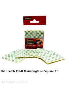 Katalog 3M Scotch harga murah & terjangkau, Image ATK Sekolah SIPLAH 3M Scotch 110-D Mounting Tape Square 1 inch harga normal 14000 di Distributor ATK Bina Mandiri Stationery