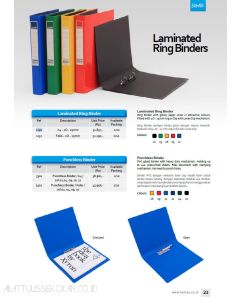 Contoh Bantex 1130 Laminated Ring Binder A4 2O-25mm Map berkas arsip merek Bantex