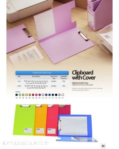 Gambar Clipboard Plastik Merk Bantex