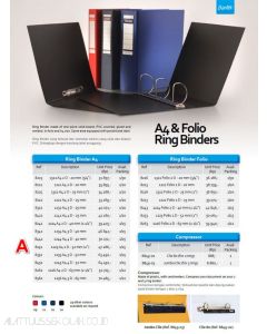 Gambar Map berkas arsip Bantex 8342 Ring Binder 1234 A4 3D-40mm merek Bantex