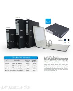 Gambar Bantex 1401 Paper Covered LAF FC 7 cm Ordner binder map arsip merek Bantex