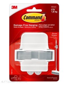 Contoh Alat Perlengkapan Kantor merk 3M Command , Gambar Produk Command 17007 Broom Griper harga 73500 di Toko Peralatan Sekolah Murah