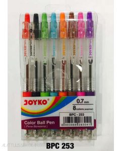 Contoh Pena Pulpen Joyko BallPen BPC-253 merek Joyko