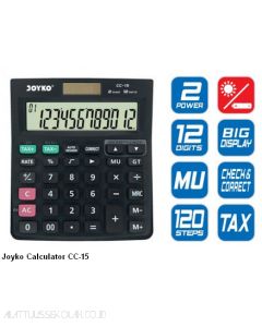 Kalkulator Meja 12 Digit Joyko Calculator CC-15A