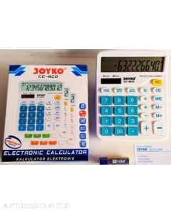 Contoh Kalkulator Meja 12 Digit Joyko Calculator CC-8CO (Blue,Green,Orange) merek Joyko