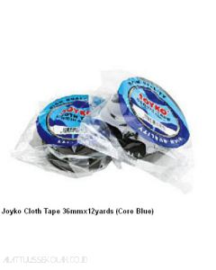 Contoh Joyko Cloth Tape 36mmx12yards (Core Blue) Lakban Kain Jilid Selotip Double Tape merek Joyko