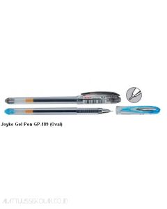 Jual Pulpen gel Joyko Gel Pen GP-189 Oval (Black,Blue) termurah harga grosir Jakarta