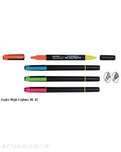 Contoh Texliner Stabilo Pewarna/Penanda Tulisan Joyko HighLighter HL-42 / HL-43 / HL-44 / HL-45 merek Joyko