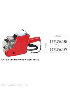 Jual Mesin Tempel Harga Joyko Labeller MX-6600N (10 digits, 2 lines) terlengkap di toko alat tulis