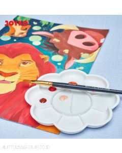 Jual Palet Wadah Lukis Gambar Cat Air Tinta Joyko Palette PLT-115 terlengkap di toko alat tulis