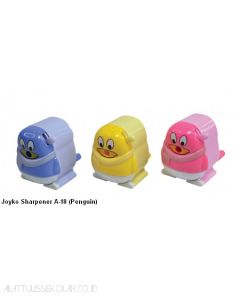 Jual Rautan Mekanik Serutan Pensil Putar Joyko Sharpener A-18 (Penguin) terlengkap di toko alat tulis