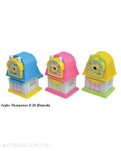 Foto Joyko Sharpener A-20 (Rumah) Rautan Mekanik Serutan Pensil Putar merek Joyko