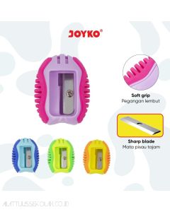 Contoh Rautan Serutan Peruncing Pensil Joyko Sharpener B-161 merek Joyko