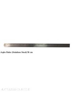 Foto Mistar Penggaris Besi Panjang 50 cm Joyko Stainless Steel Ruler RL-ST50 merek Joyko