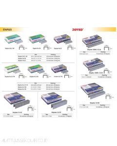 Isi Stapler Panjang Tembak Joyko Staples 1217S
