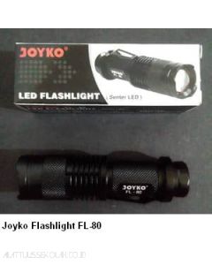 sinar terang Joyko Flashlight FL-80 Lampu Senter Led