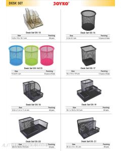 Jual Tempat Penataan Stationery Meja  Joyko Desk Set DS-18 termurah harga grosir Jakarta