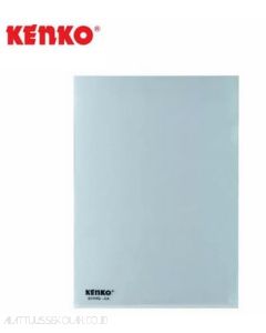 Brosur gambar alat tulis Kenko 801-A4 Clear Sleeves Map Berkas Plastik