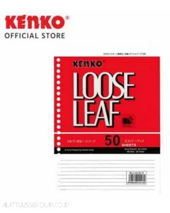Macam macam perlengkapan sekolah Kenko B5-LL-50-2670 Loose Leaf Buku Tulis Catatan Binder dan gambarnya