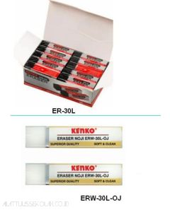 Macam macam atk Kenko Eraser ER-30L Setip Penghapus Pensil dan gambarnya
