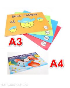 Jual Drawing Book Ria Buku Gambar A4 terlengkap di toko alat tulis