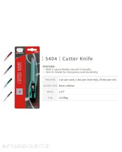 Gambar peralatan kantor SDI 5404 Cutter Knife Blister Packs (A-300) Kater Kecil dan aneka katalog SDI grosir