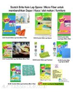 Kain Lap Pembersih Serbaguna Micro Fiber Scotch Brite