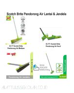 Pendorong Air Lantai & Jendela Scotch Brite squeegee