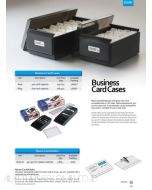 Jual Map berkas arsip Bantex 8649 Business Card Case (600 Card) terlengkap di toko alat tulis