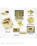 3M Post-it Lengkap murah barang Perlengkapan Kantor 3M Post-it Sticky Note Basic Canary Yellow 653 / 653-4CY / 654 / 654-5CY / 655 / 656 / 657 / 660 (Line) di toko alat tulis grosir Bina Mandiri stationery