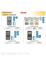 Jual Joyko CC-23 | CC-23CO | CC-25 | CC-29A Kalkulator Scientific Ilmiah Aritmetika fisika dan Matematika termurah harga grosir Jakarta