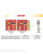 Toko Atk Grosir Bina Mandiri Stationery Jual Krayon - Crayon Clean Joyko Yang Tidak Mengotori Tangan Miliki Tip Yang Kecil Dan Lebar Yang Nyaman Digunakan Untuk Mewarnai