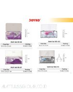 Toko Atk Grosir Bina Mandiri Stationery Jual Harga ATK Sekolah Jangka Joyko Math Set Lengkap Plus Penggaris & Busur Derajat