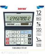 Foto Kalkulator Saku Pocket 12 Digit Joyko Calculator CC-42 merek Joyko