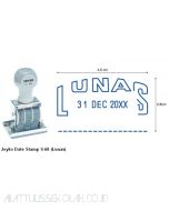 Contoh Joyko Date Stamp S-68 (Lunas) Stempel Tanggal merek Joyko