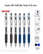 Contoh Joyko Gel Pen GP-346 My Team (Black,Blue) merek Joyko