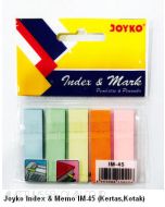 Joyko Index & Memo IM-45 (Kertas,Kotak) Sticky Note Pesan Tempel